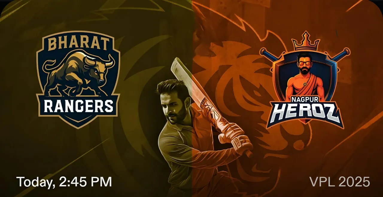 Bharat Rangers vs Nagpur Heroz